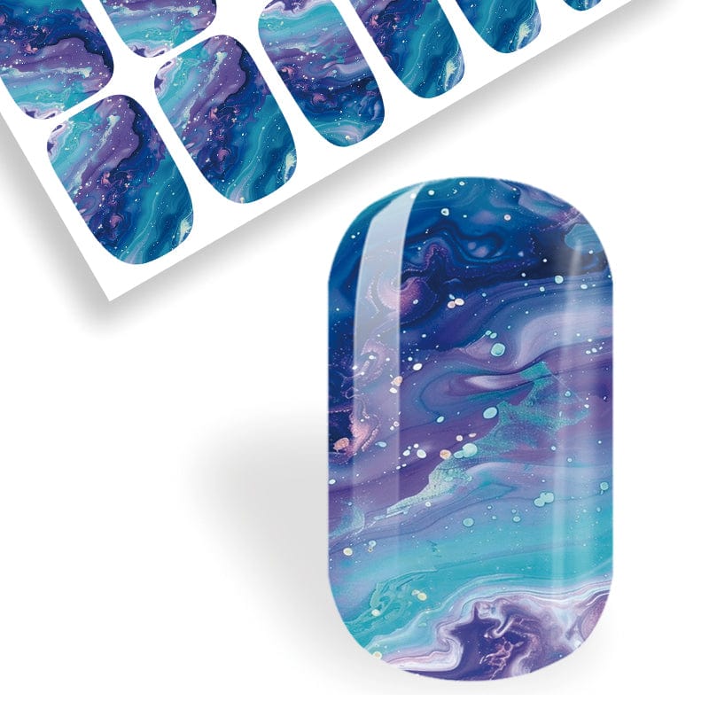 Blue Galaxy Marble