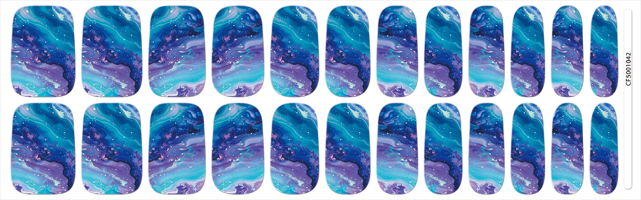Blue Galaxy Marble
