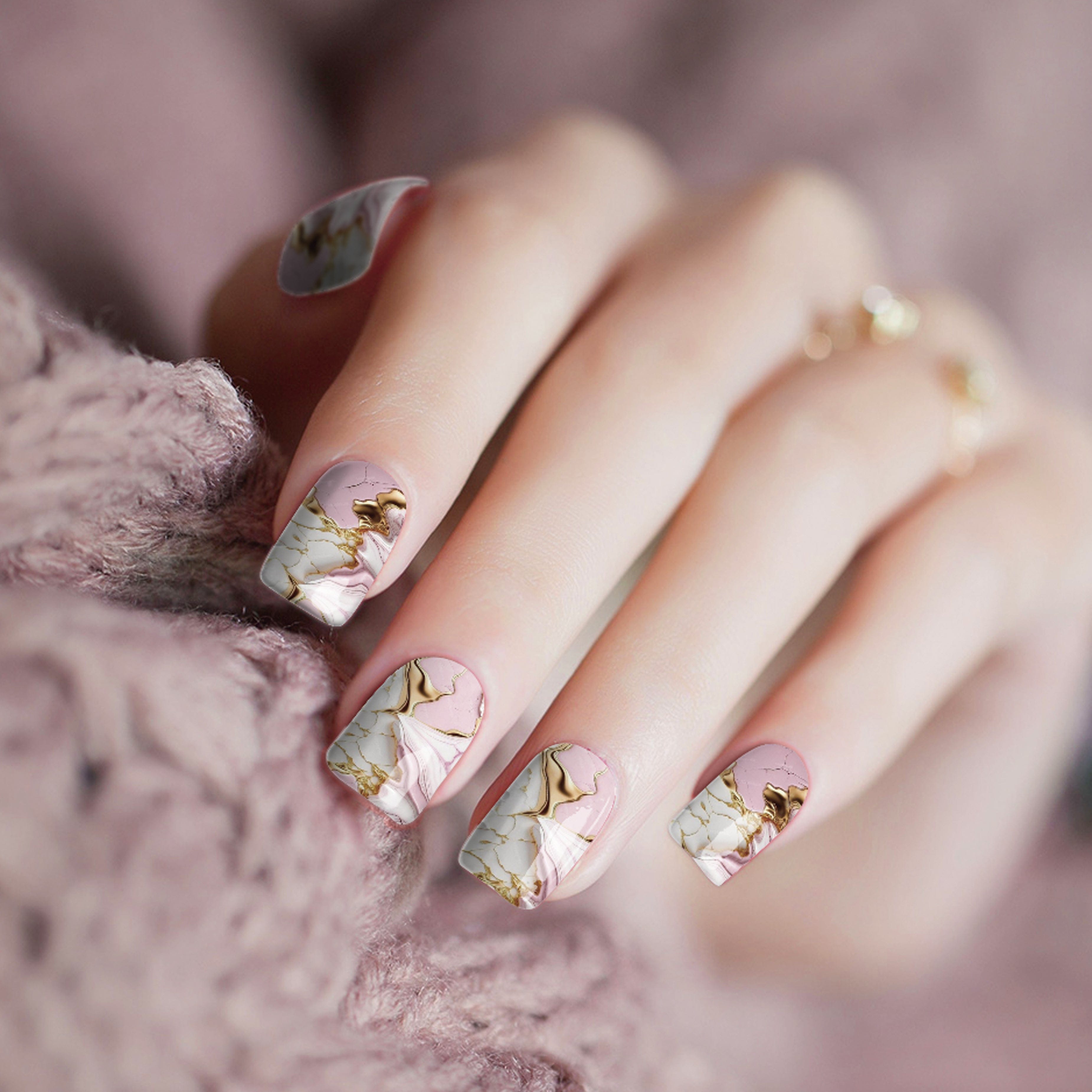 Baby Pink Marble