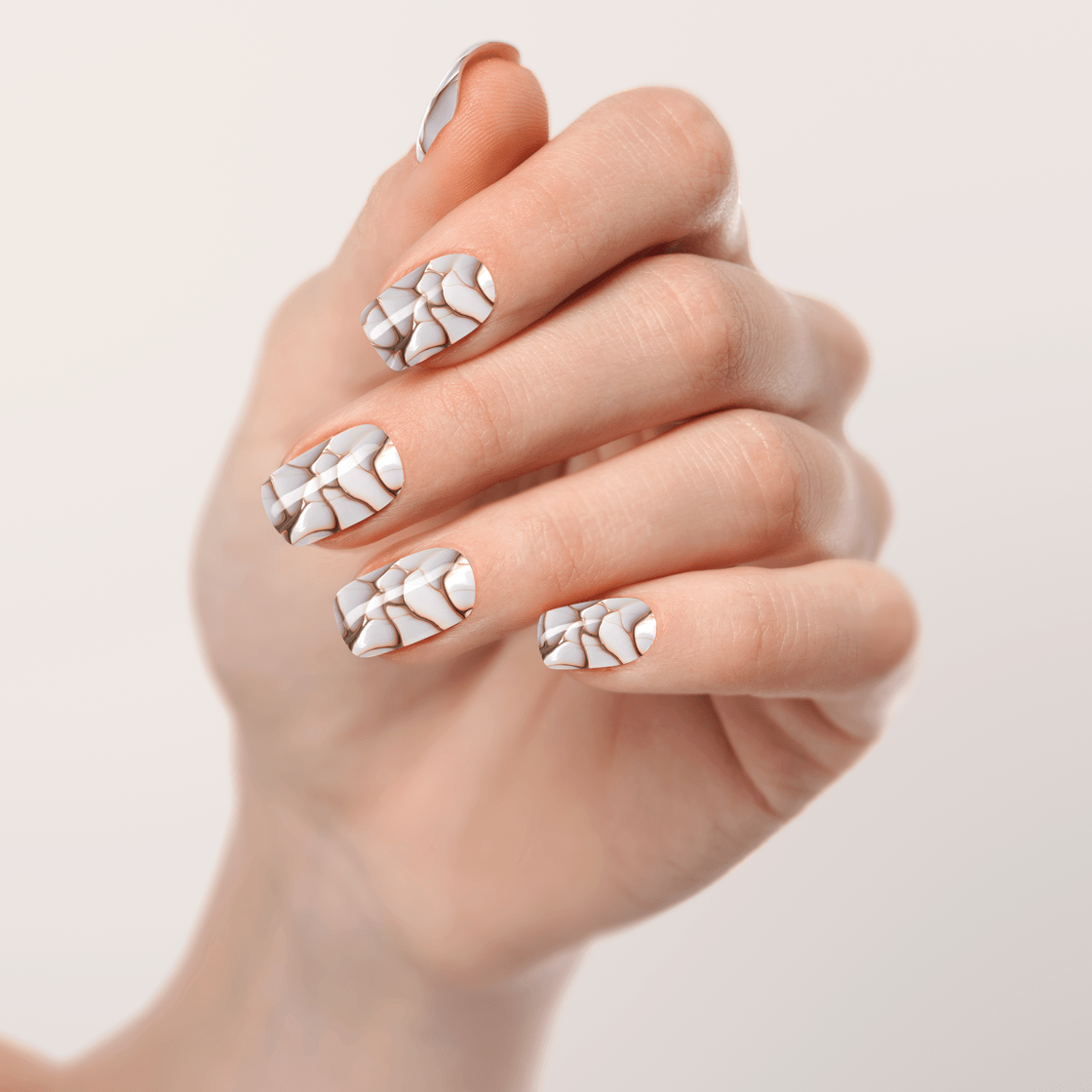 UV Gel: Angel Marble