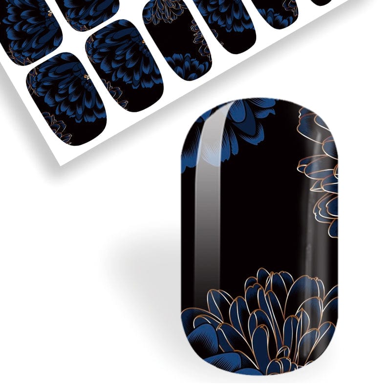 Navy Flower Nights