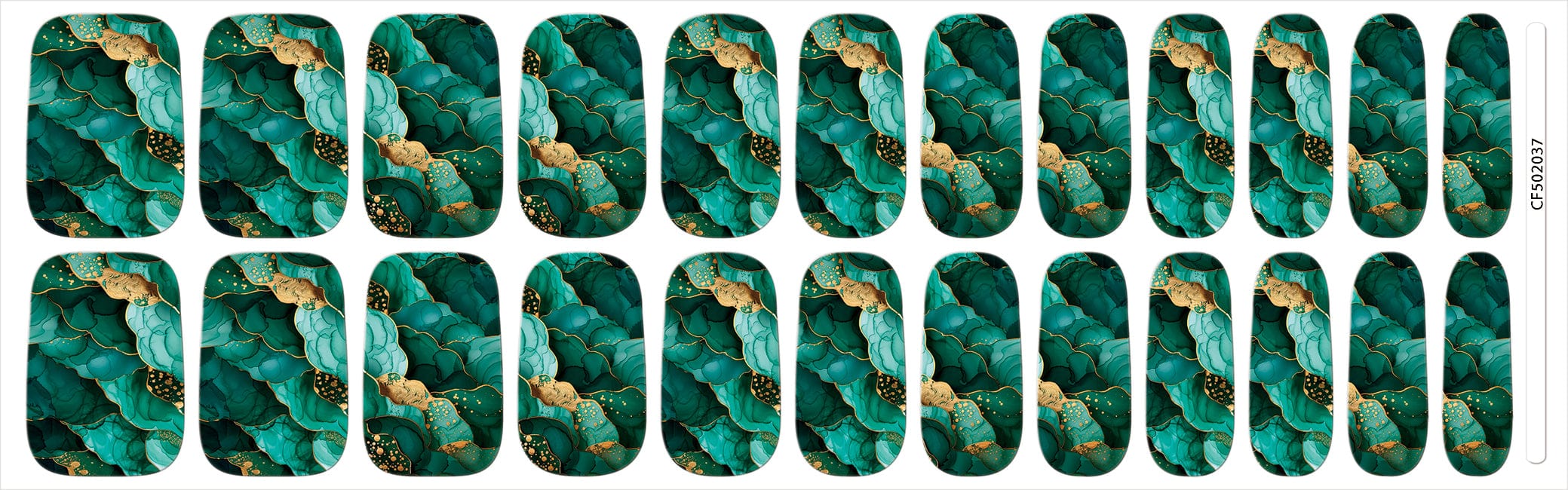 Taunting Teal Marble