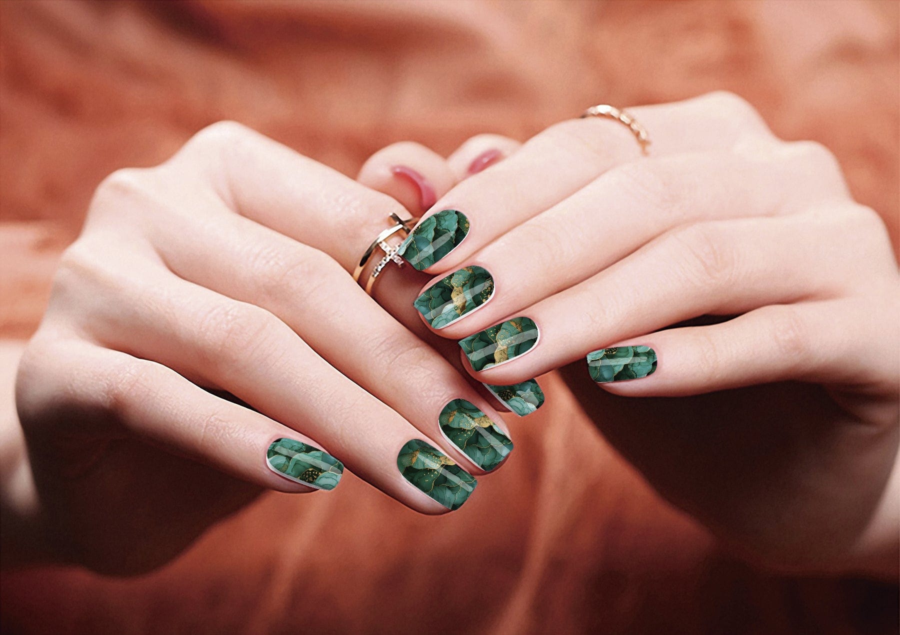 Taunting Teal Marble