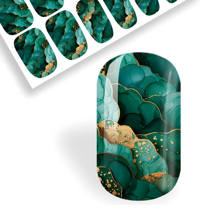 Taunting Teal Marble