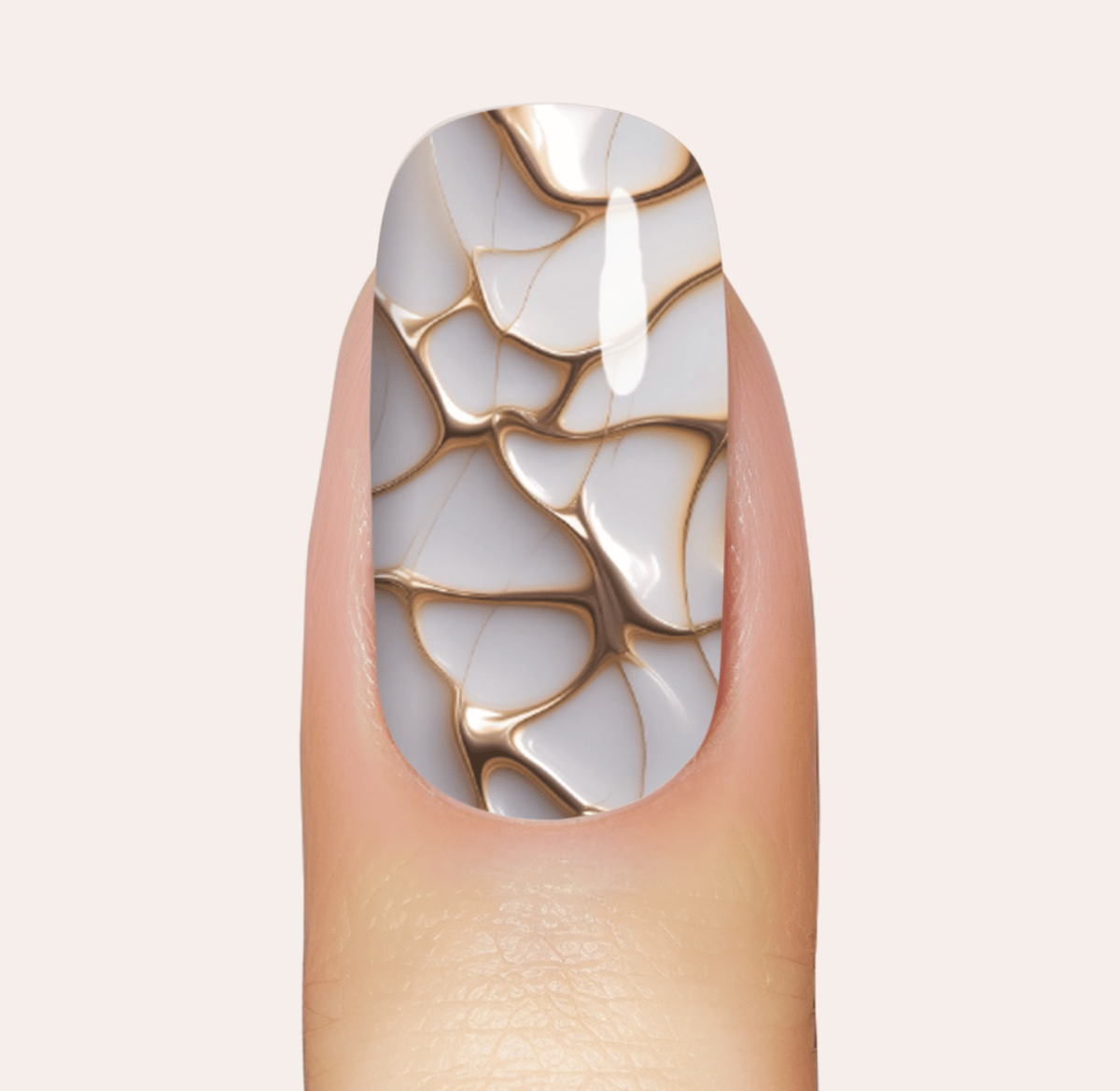 UV Gel: Angel Marble