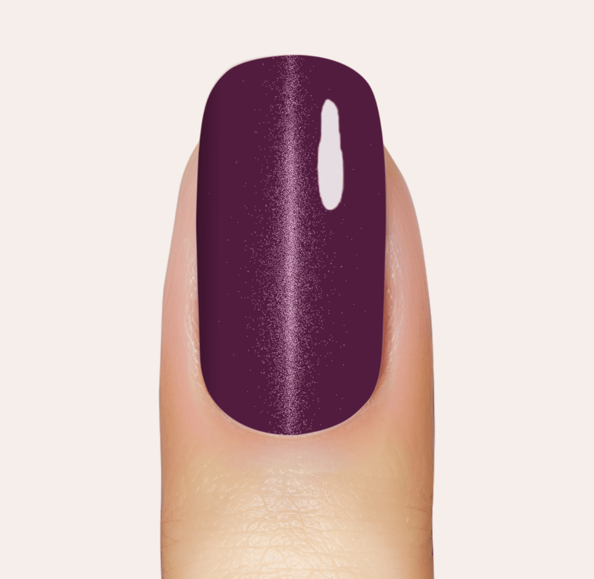 UV Gel: Burgundy Cateye