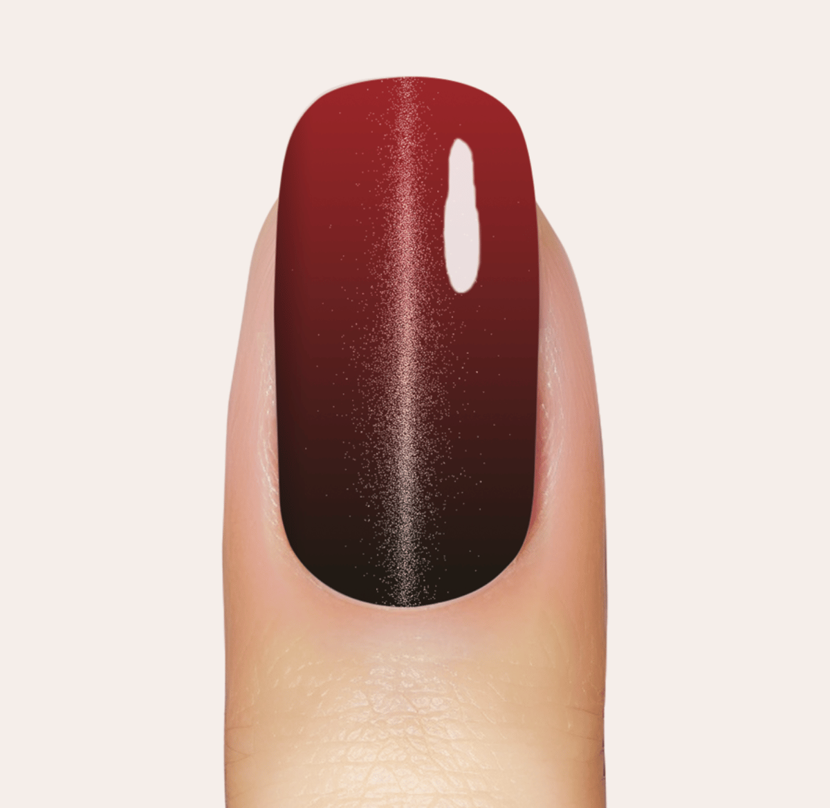 UV Gel: Scarlet Ombré Cateye