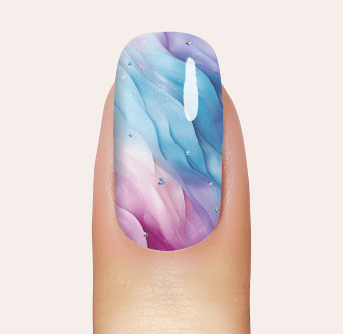 UV Gel: Pastel Waves