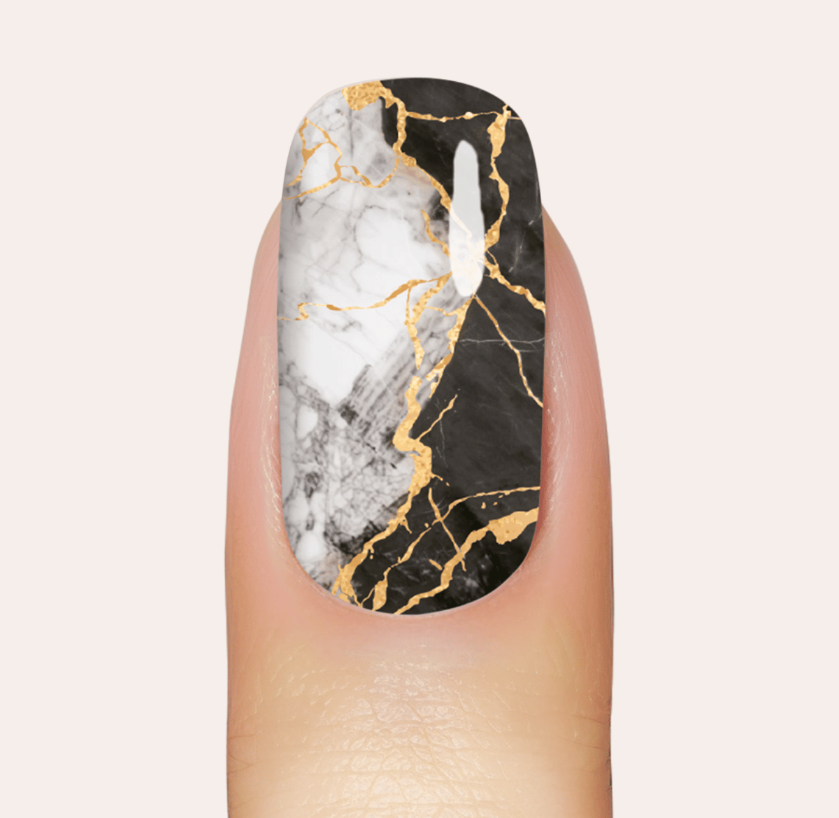 UV Gel: Refined Marble
