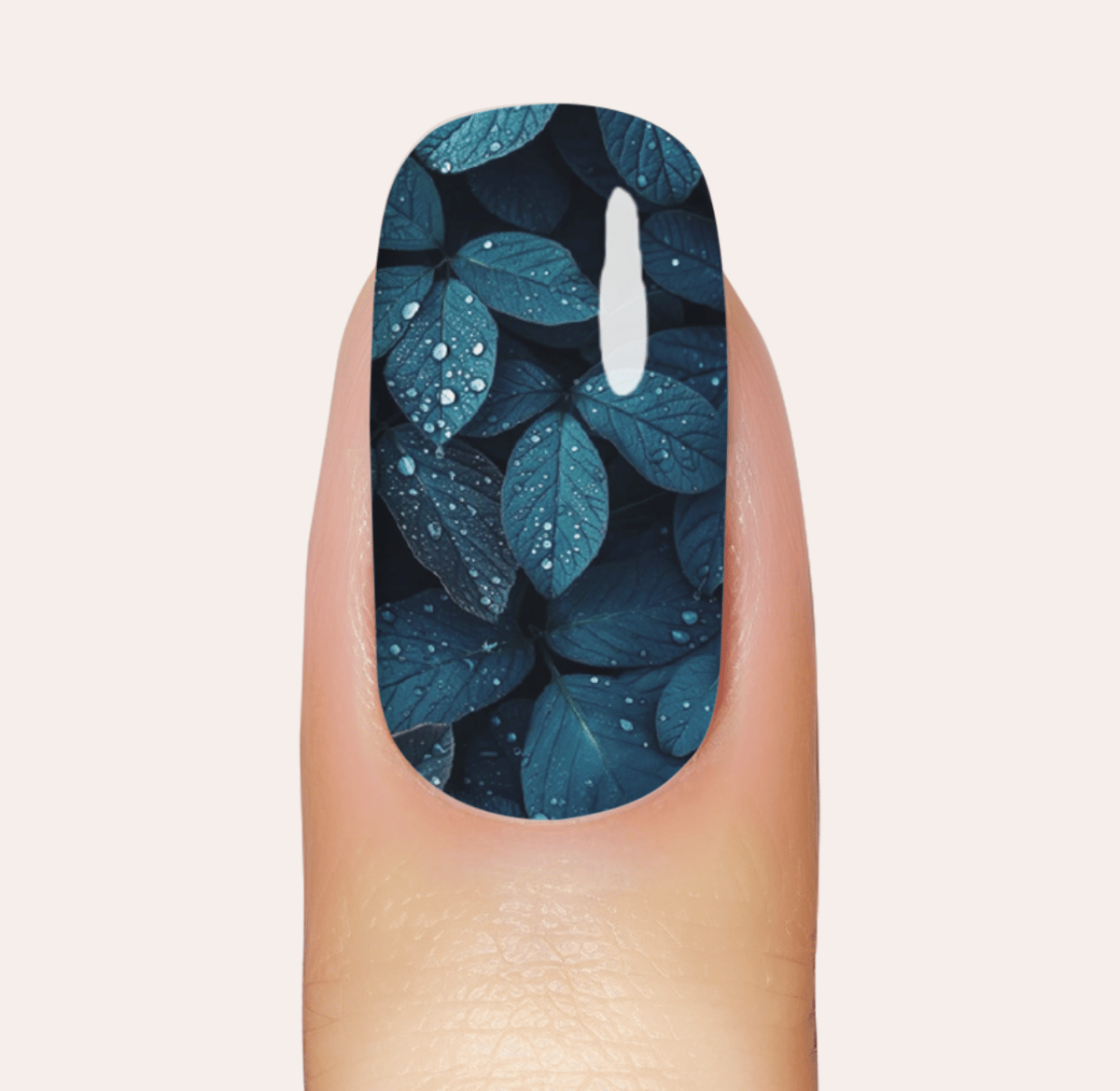 UV Gel: Teal Foliage