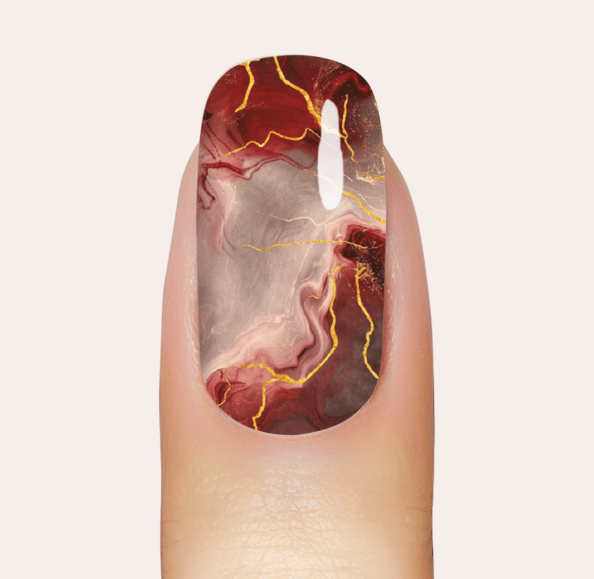 UV Gel: Vintage Elegance Marble