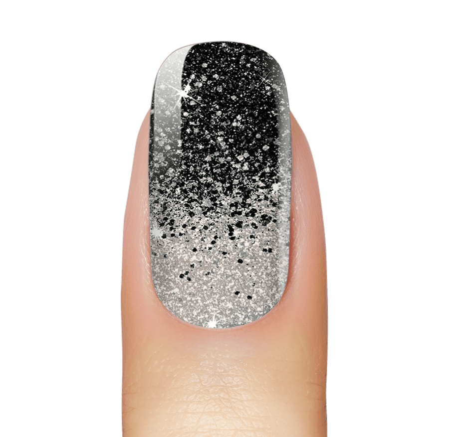 Platinum Ombré (Glitter)