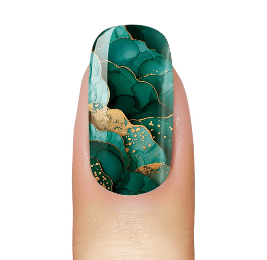 Taunting Teal Marble